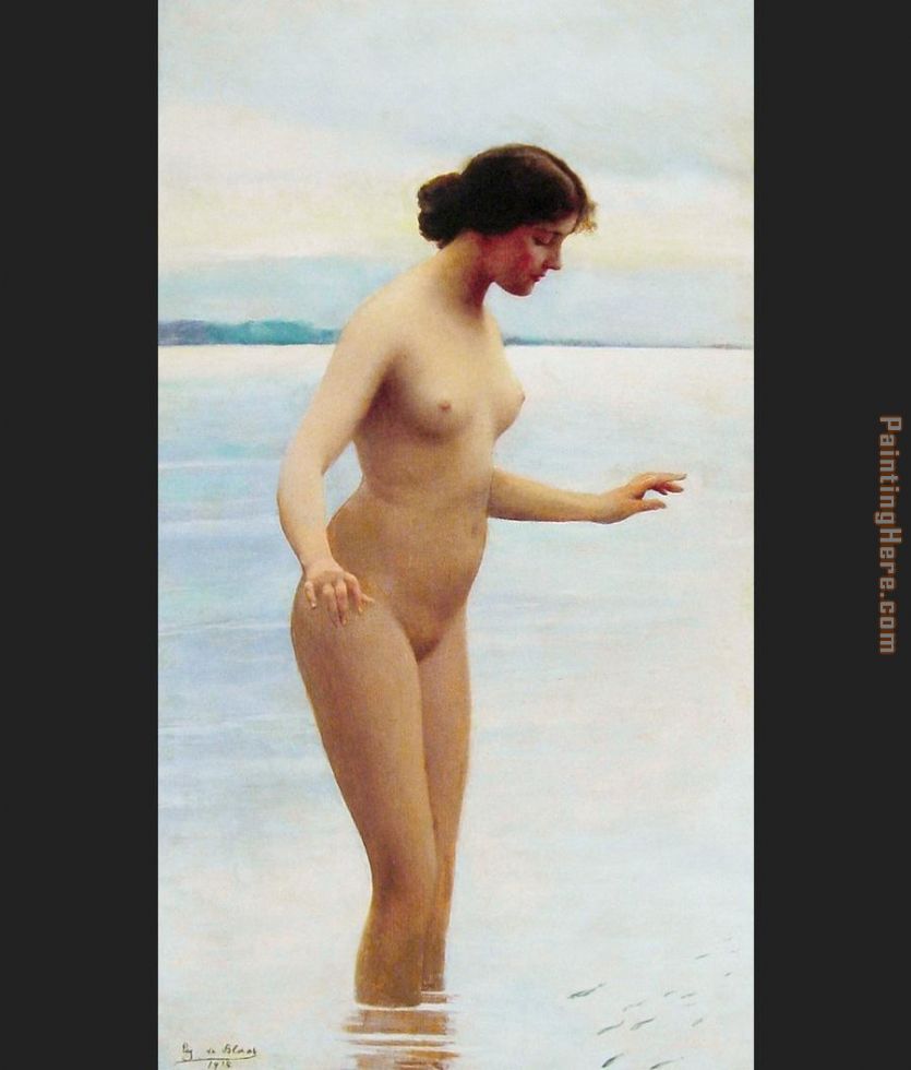 In the Water painting - Eugene de Blaas In the Water art painting